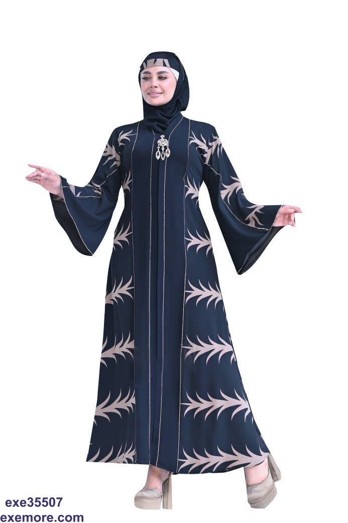 Women's silk abaya