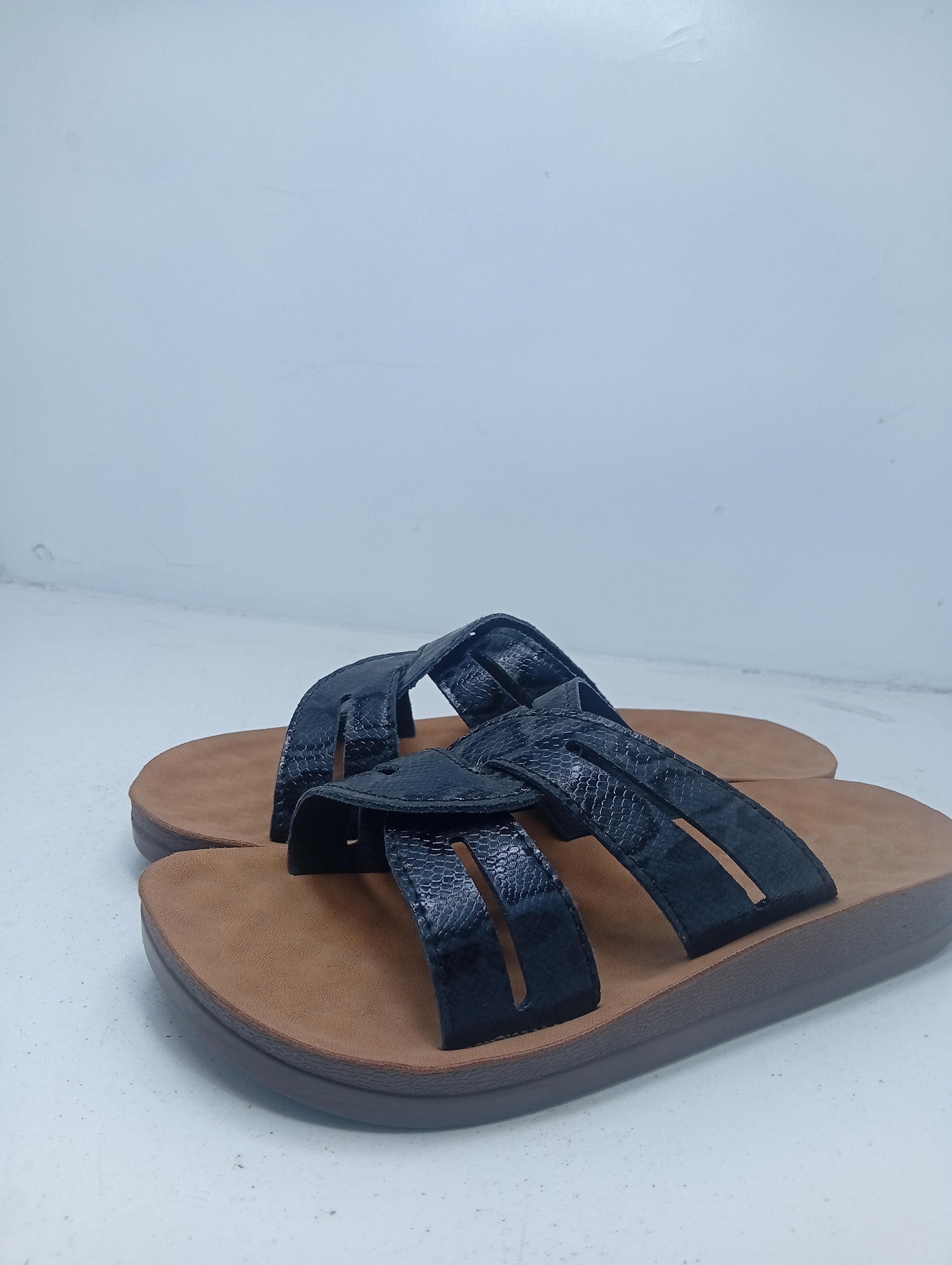 Santana Star Women's Blue Strappy Sandals