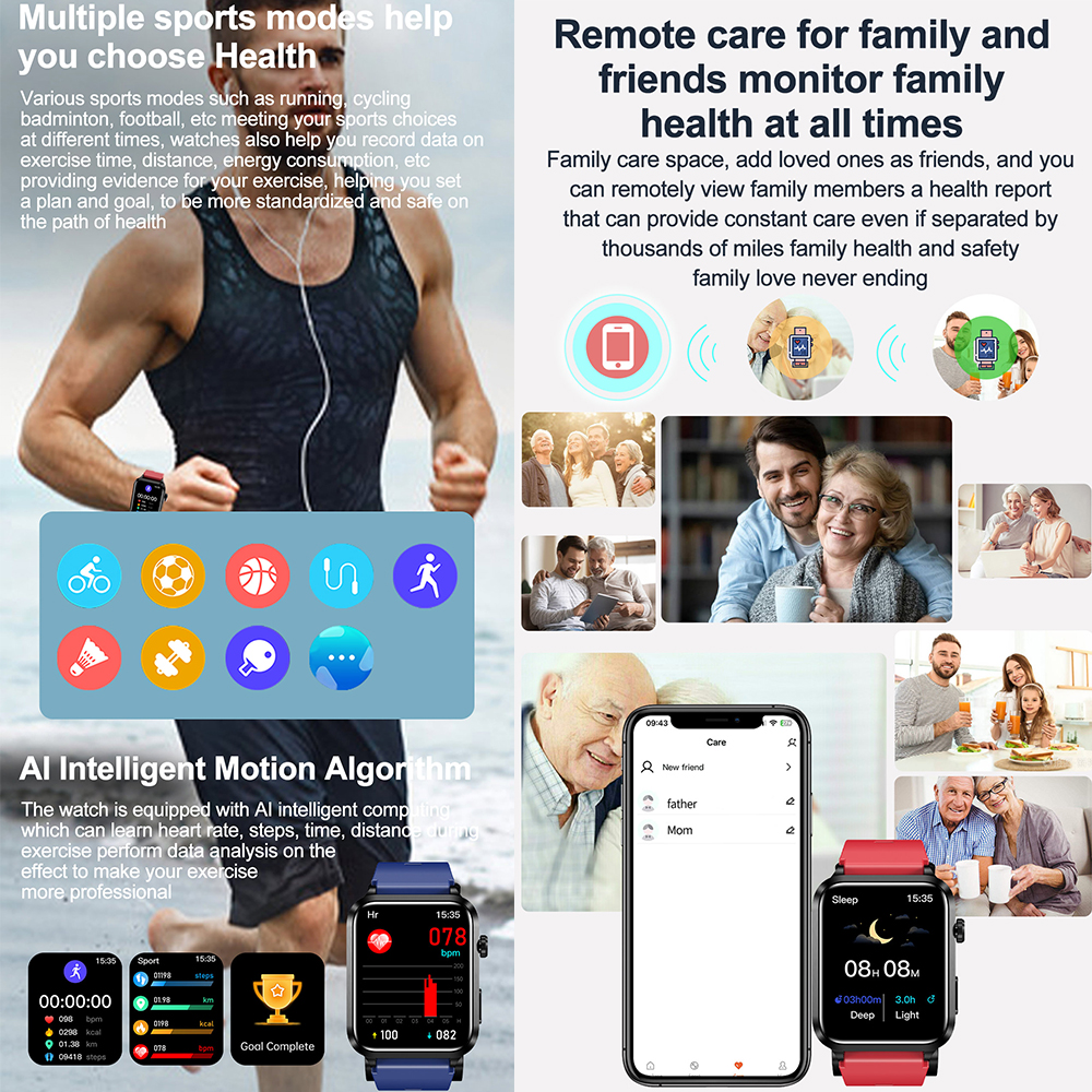 For huawei 2025 New Smart Watch air Pump ECG True Accurately Blood Pressure Airbag health watch Uric Acid Blood Lipids watch men