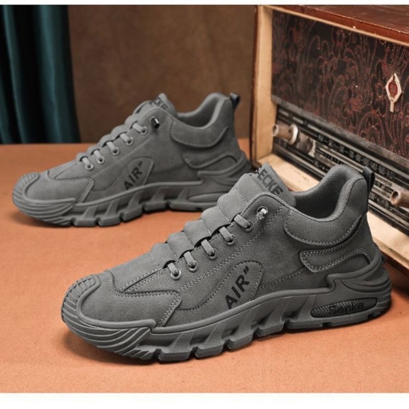 2025 Fall Fashion Men's Casual Shoes Black Simple Breathable Board Shoes Wearable and Comfortable  EVA Jogging Shoes