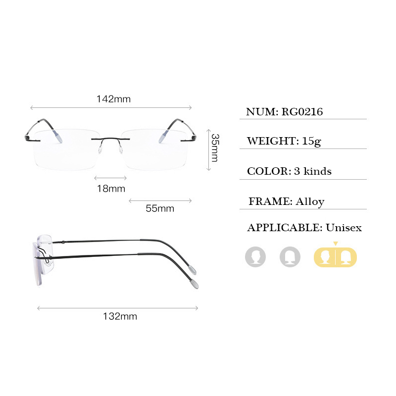 Photochromism Progressive Multifocal Reading Glasses Men Business Presbyopic Glasses Blue Light Computer Grade Glasses