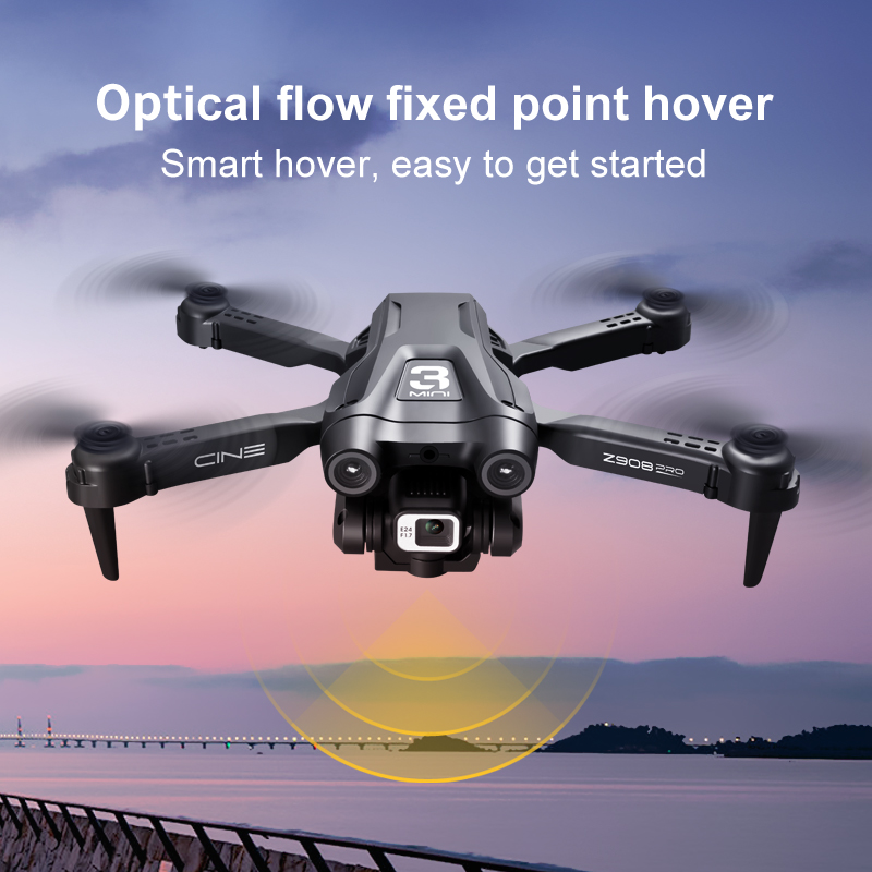 Z908 Pro /MAX Drone Professional 8K GPS Dron Optical Flow Localization 3sided Obstacle Avoidance Quadcopter RC Toys For Gift