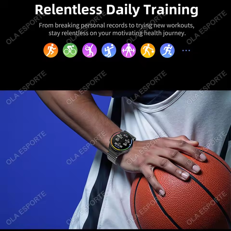 Watch7 Smart Watch Men Women HD Screen ECG+PPG BT Call Sleep Monitoring Sport Waterproof Fitness GPS Tracker SmartWatch 2025 New