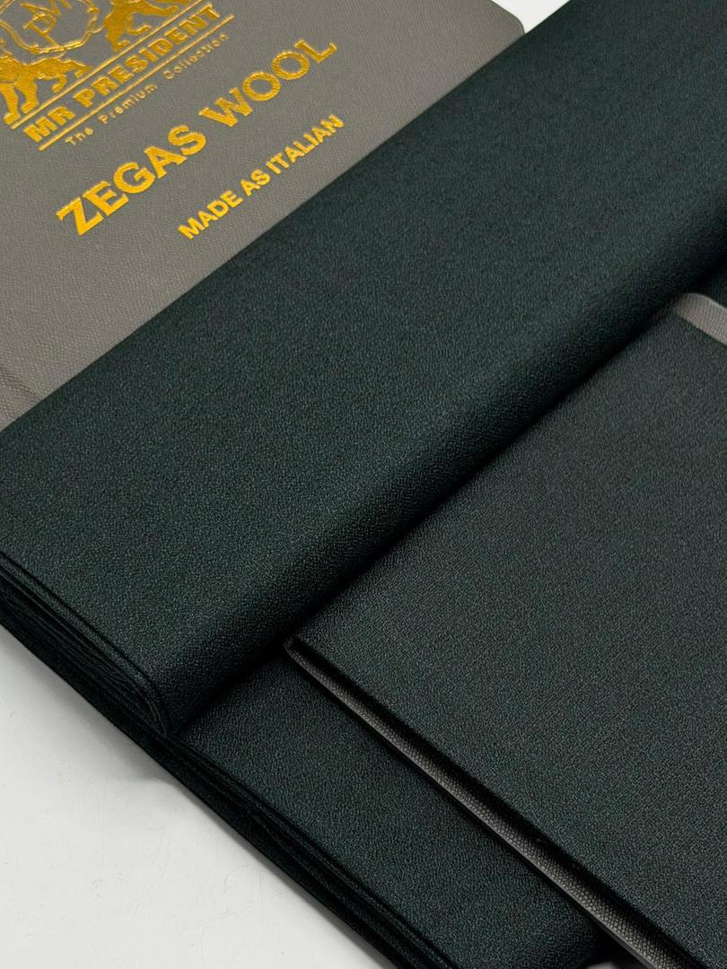 Zegas Wool Men's Fabric - Premium Italian-Style Suiting Material