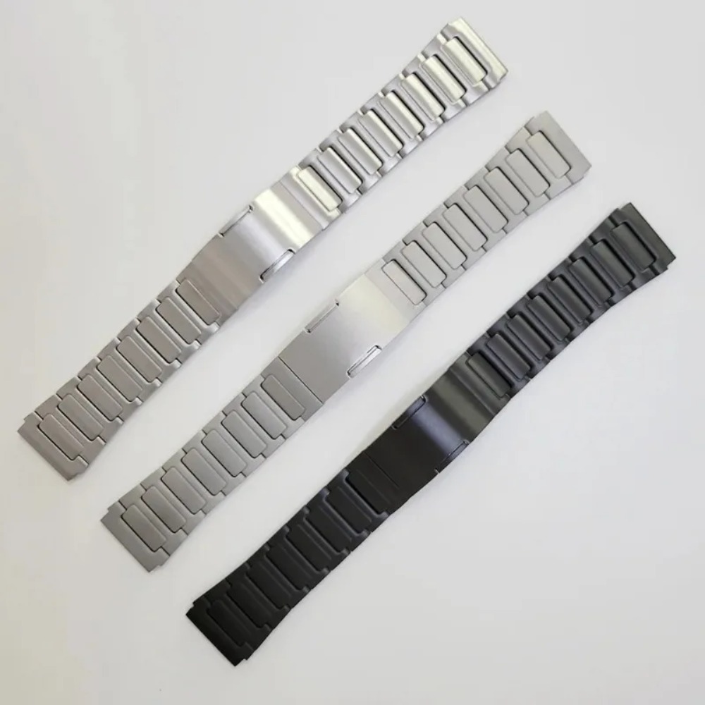 Titanium Metal Strap for Samsung Galaxy Watch 8 40mm 44mm/Classic 46mm Stainless Steel Band for Galaxy Watch 8 Ultra 47mm Correa