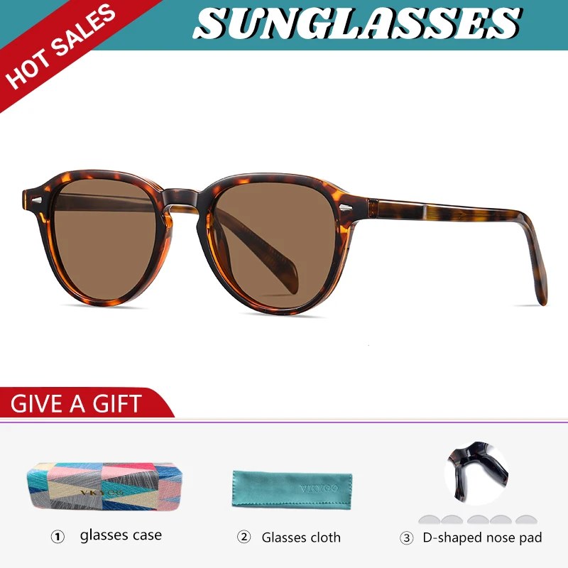 VICKY Vintage Polarised Prescription Sunglasses Women Classic Anti Blue Ray Glasses Men Myopia Prescription Photochromic Glasses