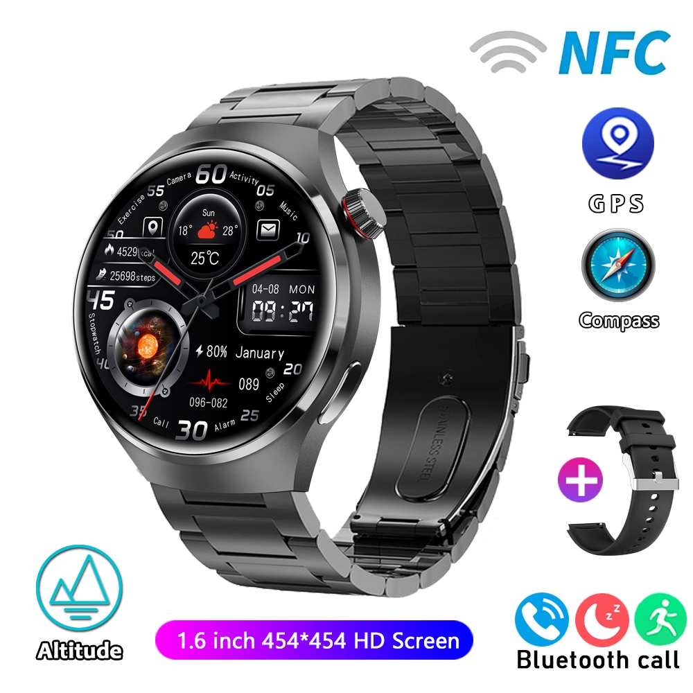 2025 NEW For Huawei Watch Pro GPS Smartwatch Multi-Sport Mode Health Moitor Bluetooth Call IP68 Waterproof Men's Smart watch