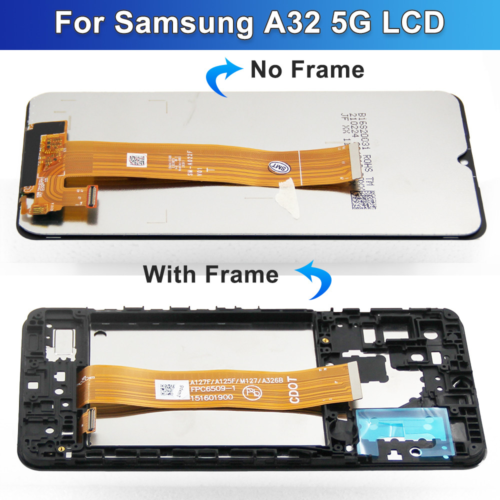 6.5'' Original A32 5G Display Replacement, for Samsung Galaxy A32