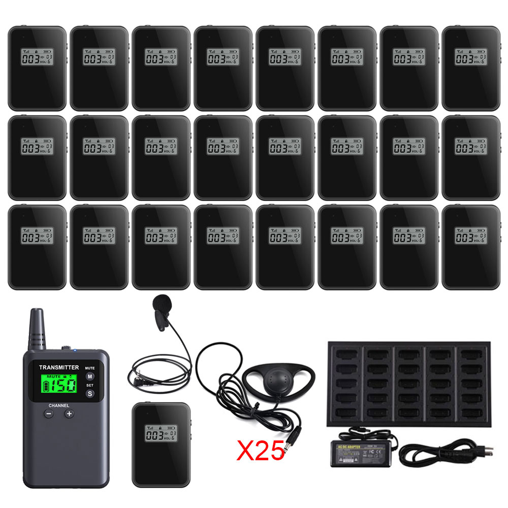 Wireless Tour Guide System Whisper Talk Simultaneous Interpretation System For Tourism Group Service Meeting Training Exhibition