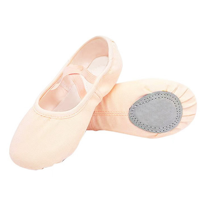 Girls Flat Canvas Head Black White Soft Zapatos De Punta De Ballet Slippers BD Ballet Belly Gym Yoga Dance Shoes Kids Woman man