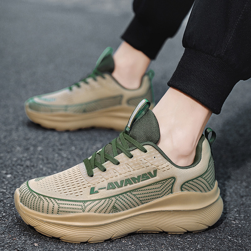 New Model Mens Durable Sneakers Lightweight Running Shoes for Men Breathable Non Slip Walking Shoes   Four Season Running Shoes