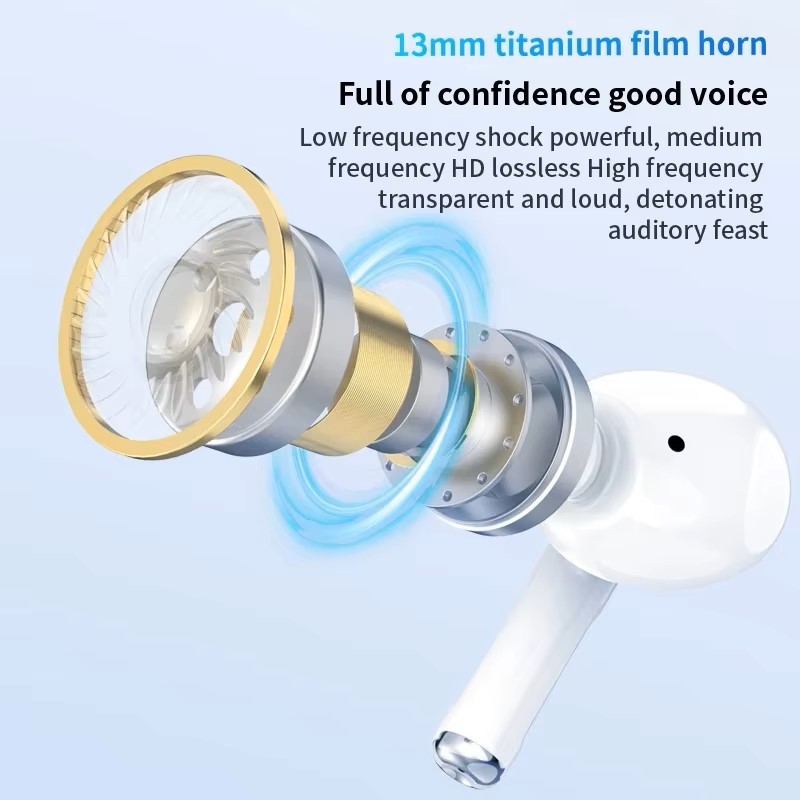 Air Pro 5 TWS Max Wireless Bluetooth Earphones Headphones HiFi Sound Low Latency Noise Reduction Earbuds for IPhone Android