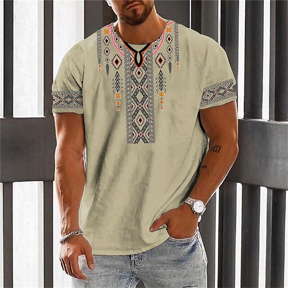 Africa Ethnic T-Shirts African Dashiki 3D Printed Men Women Fashion Streetwear Oversized Short Sleeve T Shirt Tees Tops Clothing