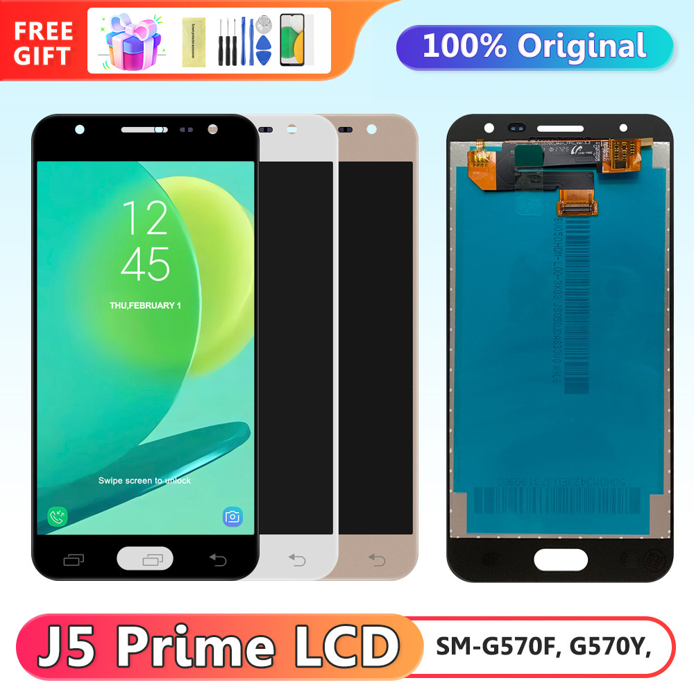 5.0'' J5 Prime Display Screen Assembly, for Samsung Galaxy J5 Prime G570 G570F G570Y G570M Lcd Display Digital Touch Screen
