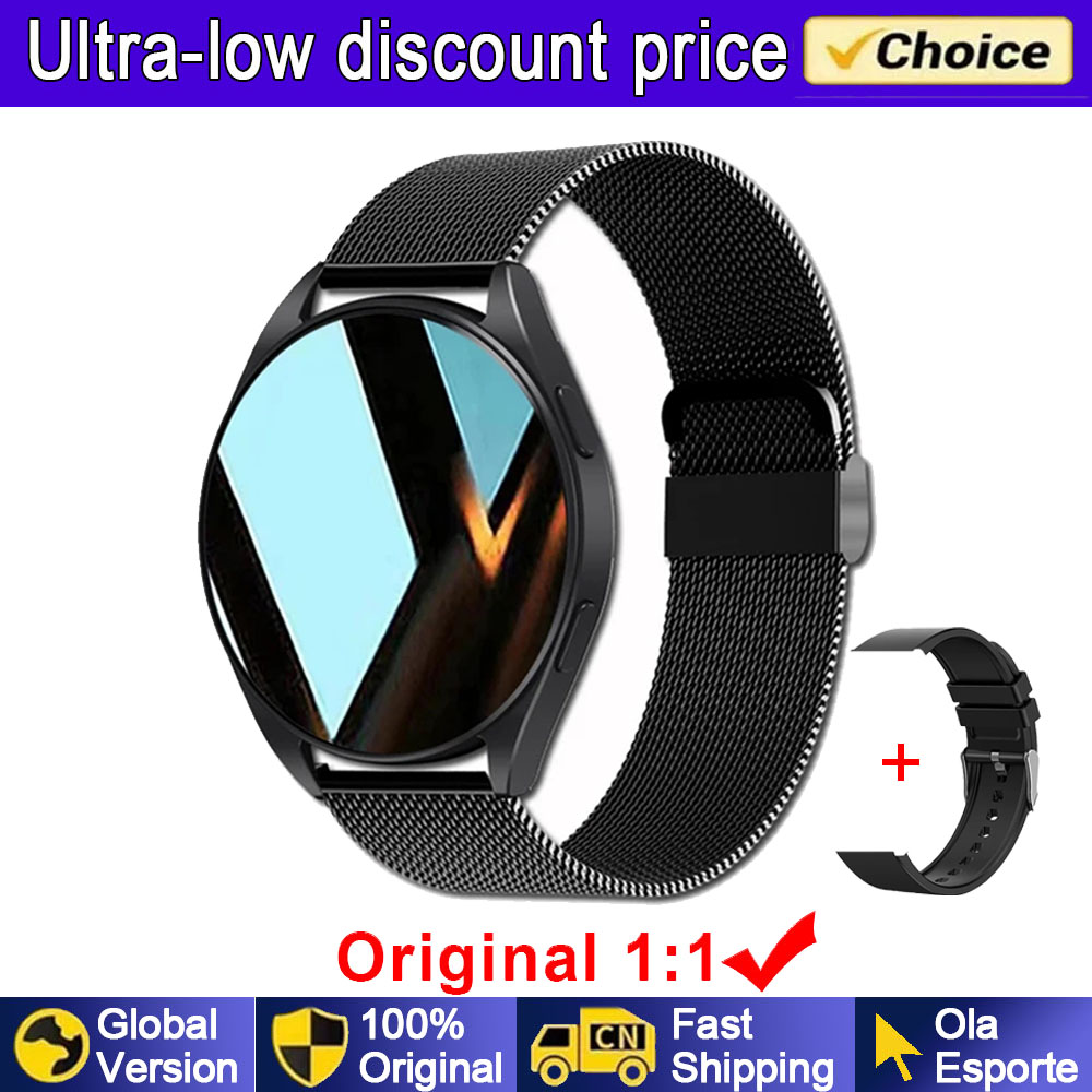 2025 New Smart Watch 6 GPS Tracker Blood Pressure Blood Oxygen Bluetooth Calls Sports Fitness Waterproof Smartwatches Men Women