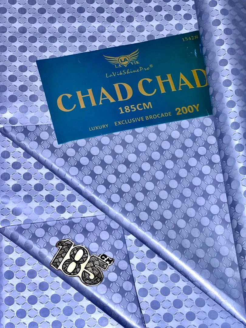 King of Brocade: Premium Micro Inso & Chad Chad Luxury African Shadda – The Ultimate Shining Garment for Men (Sold by Meter)
