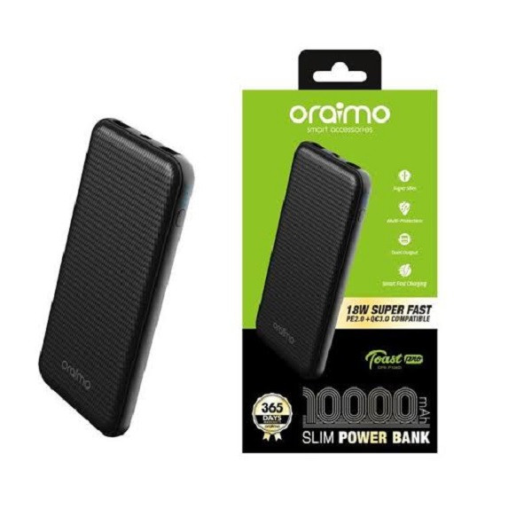 10,000mAh Oraimo powerbank