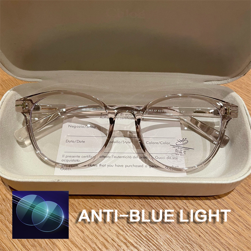 ISLINO TR90 Anti Blue Light Reading Glasses Women Photochromic Prescription Glasses Frame Luxury Hyperopia Myopia Eyewear