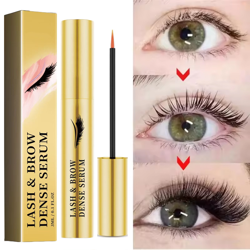 Fast Eyelash Growth Serum 7 Days Natural Eyelash Enhancer Longer Fuller Thicker Curling Lash Treatment Eye Care Products Makeup