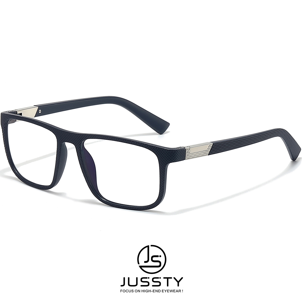 Blue Light Blocking Glasses Men Square Computer Gaming Eyeglasses Anti Blue Ray UV Protection Eyewear Scratch-Resistant Lens