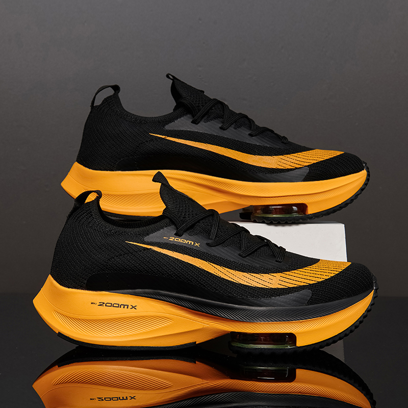 Running Shoes Air Cushion Speciality Marathon Men Sports Breathable Lightweight Women's Comfortable Athletic Nonskid Sneakers