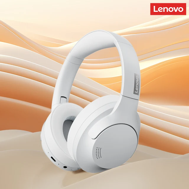 Lenovo Th46 Wireless Bluetooth 5.4 Headphones Scalable Headset Hd Calling ANC Active Noise Reduction Earbuds 400mAh Battery Life