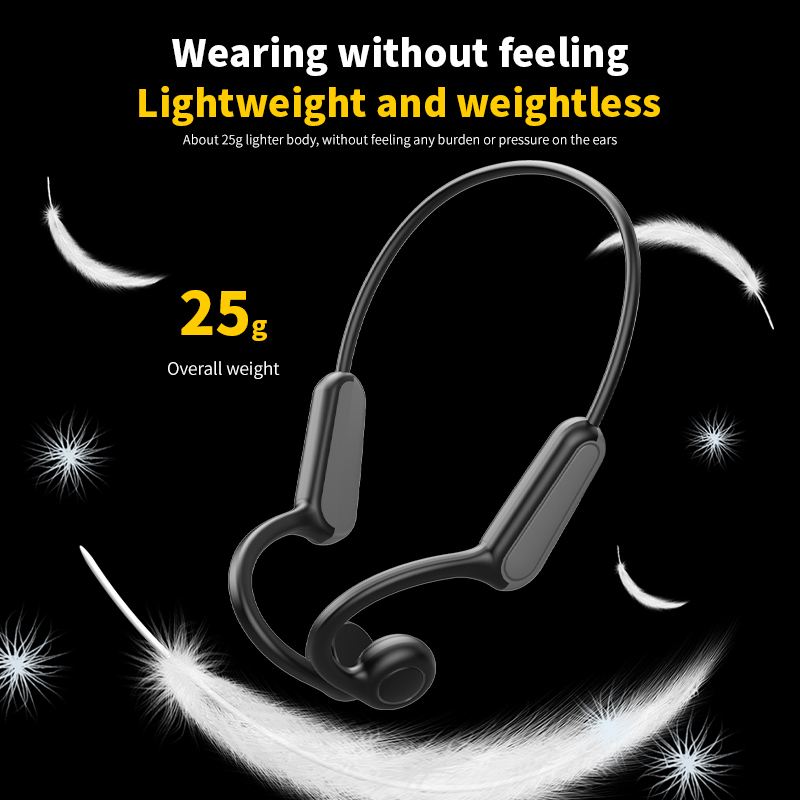 Xiaomi Mijia Bone Conduction Earphones Bluetooth 5.3 Sports Wireless Headphones Ear Hook Sports Headset for Running Driving