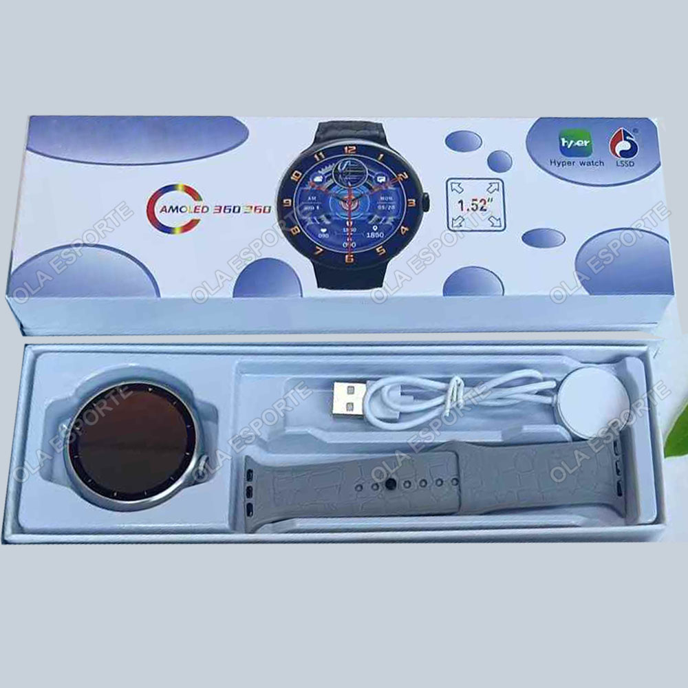 7 in 1 Strap Smart Watch Sports Watch Men Women AMOLED Screen GPS Bluetooth Calls Waterproof SmartWatch for Android IOS 2025 New