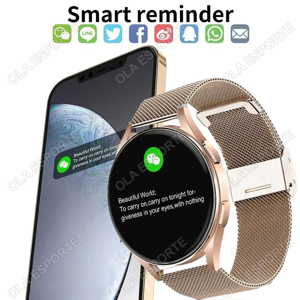 2025 New Smart Watch 6 GPS Tracker Blood Pressure Blood Oxygen Bluetooth Calls Sports Fitness Waterproof Smartwatches Men Women