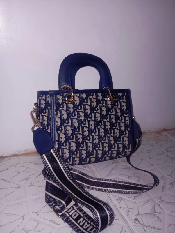 Dior Blue Fashion Bag - Modern Designer Accessory