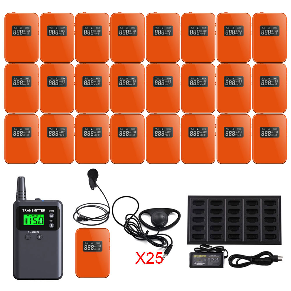 Wireless Tour Guide System Whisper Talk Simultaneous Interpretation System For Tourism Group Service Meeting Training Exhibition