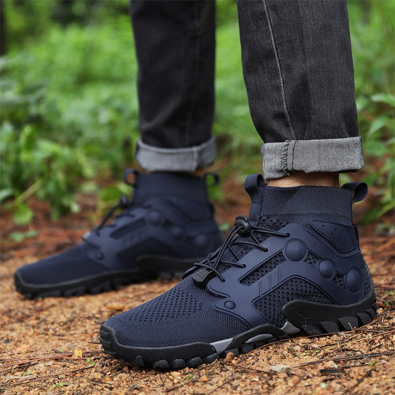 Men's Comfortable and Wear-Resistant Hiking Shoes, Comfortable and Soft Upper, Non-Slip and Wear-Resistant Sole, Suitable for Outdoor Sports, Climbing, Park Walking, Hiking Shoes, Hiking Shoes