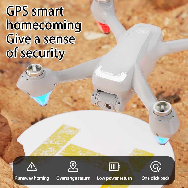 AE9 GPS Drone 4K Professional HD Camera Aerial FPV Brushless Optical Flow with Large Screen Remote Control Quadcopter Boys Toys