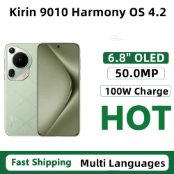 Original HuaWei Pura 70 Ultra Mobile Phone Harmony OS 4.2 IP68 Waterproof 6.8" OLED Kirin 910 OTA 50.0MP Camera 100W Charge