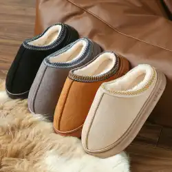 Fashion Women's Slippers Home Fluffy Luxury Designer Woman Shoes 2025 Winter Indoor Fuzzy Fur Slides Casual Platform Footwear
