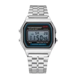 Retro Square Electronic Watches Digital Display
