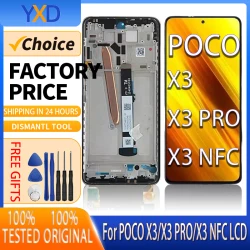 6.67'' LCD Display For XIAOMI POCO X3 LCD Display Touch Screen Digitizer Assembly For POCO X3 PRO NFC LCD Screen Replacement