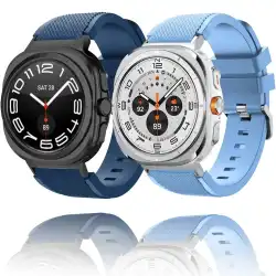 sports soft Silicone Strap For Samsung Galaxy Watch Ultra 2025 47mm breathable band For Samsung Watch 8 40mm 44mm 8 Classic 46mm