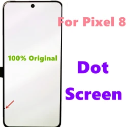 Original  AMOLED LCD For Google Pixel 8 Display Screen Frame Touch Panel Digitizer For Google Pixel 8 Spot LCD