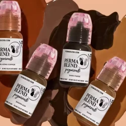 2025 Perma Blend Permanent Makeup Inks For Eyebrows Eyeliner Lip Microblading Eyebrow Beauty Tattoo Pigment Color Art Supplies