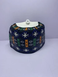 Green Rawaram Fulani Cap