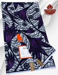 The Cotton King: Authentic Avogan Pure Cotton Veritable Block Prints – Premium Atamfa Turmi for Superior African Men & Women’s Garments