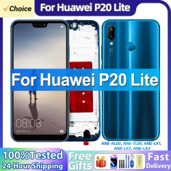 5.84" For Huawei P20 Lite LCD Display Touch Screen Digitizer For ANE-LX1 ANE-LX2 Display With Frame Replacement