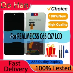 LCD Display For Realme C55 C53 LCD Display Touch Screen Digitizer Assembly For Realme C55 C65 C67 LCD Screen Replacement