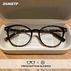 ISLINO TR90 Anti Blue Light Reading Glasses Women Photochromic Prescription Glasses Frame Luxury Hyperopia Myopia Eyewear