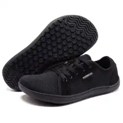 HOBIBEAR Unisex Wide Toe Barefoot Shoes for Men Women Outdoor Trail Running Minimalist Walking Shoes Lightweight and Breathable