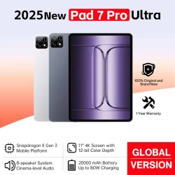 2025 New Original Global Edition Tablet PC Pad 7 Pro Ultra Snapdragon 8gen3 Android 14 HD 4K, 22GB + 2TB, Dual SIM 5G and WIFI