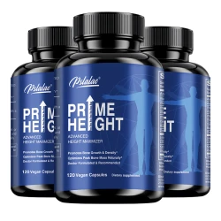 Prime Height Advanced Height Growth - with Vitamins and Calcium Zinc, Improves Bone Strength, Promotes Growth, Improve Immunity