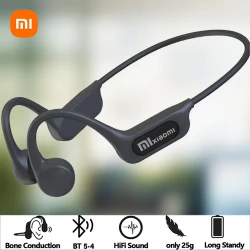 Xiaomi Mijia Ear Hook Bone Conduction Sports Headphone Wireless Earphone Bluetooth 5.4 Headset Hands-free with Mic for Running