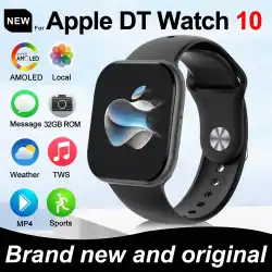 2025 New Original for Apple DT Watch 10 Smart Watch Men AMOLED 4GB Memory Music 3D Surround BT Call Waterproof smart watch Woman